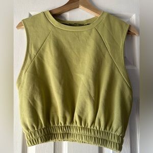 Green Zara Sleeveless Top